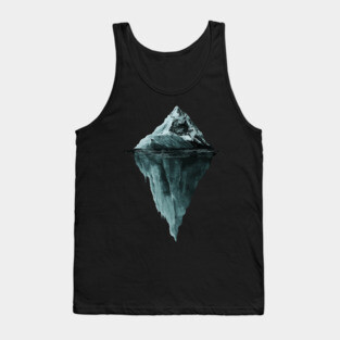 Iceberg Dream - Monochromatic Winter Tank Top