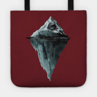 Iceberg Dream - Monochromatic Winter Tote