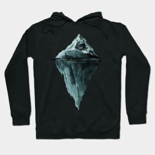 Iceberg Dream - Monochromatic Winter Hoodie