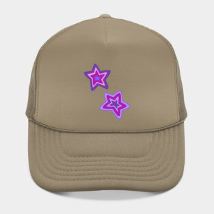 Purple Stars Hat