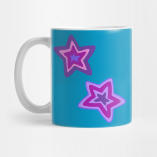 Purple Stars Mug