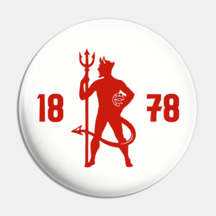 Manchester 1878 RED Pin