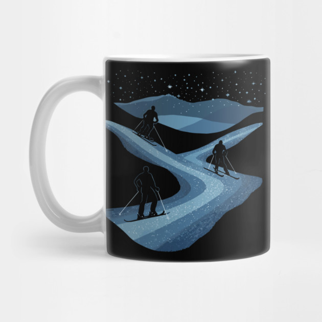 Skiers' Dream - Monochromatic Winter by TuncGK