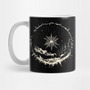 Snow Dome - Tribal Winter Design Mug