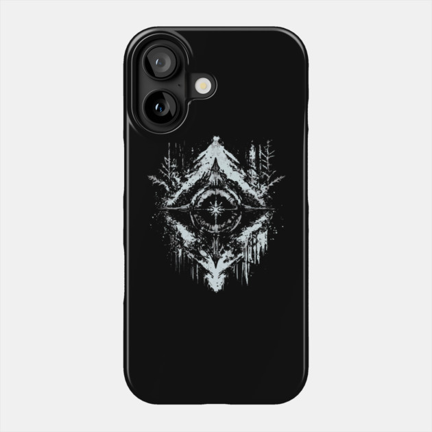 Tribal Snow - Native American Symbol Phone Case by TuncGK