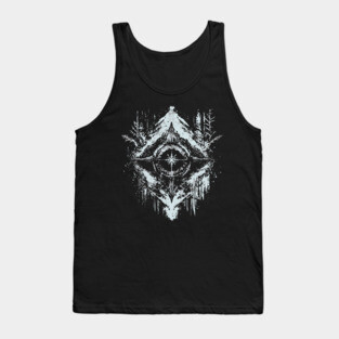 Tribal Snow - Native American Symbol Tank Top