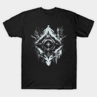 Tribal Snow - Native American Symbol T-Shirt
