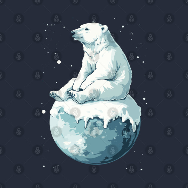 Polar Bear Enjoying the End of the World by TuncGK