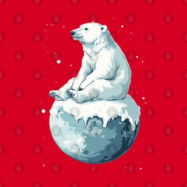 Polar Bear Enjoying the End of the World by TuncGK