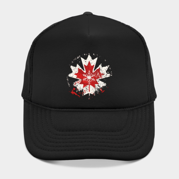 Canadian Winter - Maple Leaf Snowflake by TuncGK