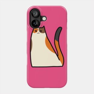Calico Sitting Phone Case