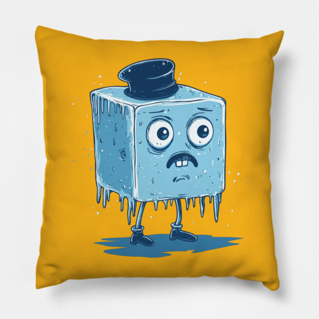 Ice Robert Cube Trousers Pillow by TuncGK