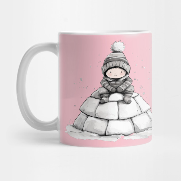 Eskimo Baby Enjoying Her Igloo by TuncGK