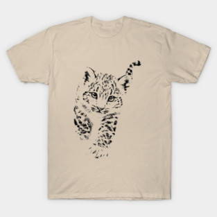 Baby Snow Leopard - Cute Wildlife T-Shirt