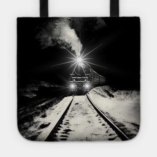 Snow Train - Nostalgia Winter Tote