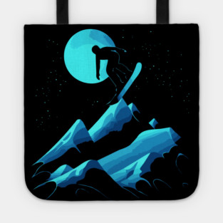 Stomp the Winter - Snowboarder Gift Tote