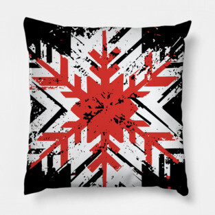 Winter Rune - Viking Symbol Rustic Style Pillow