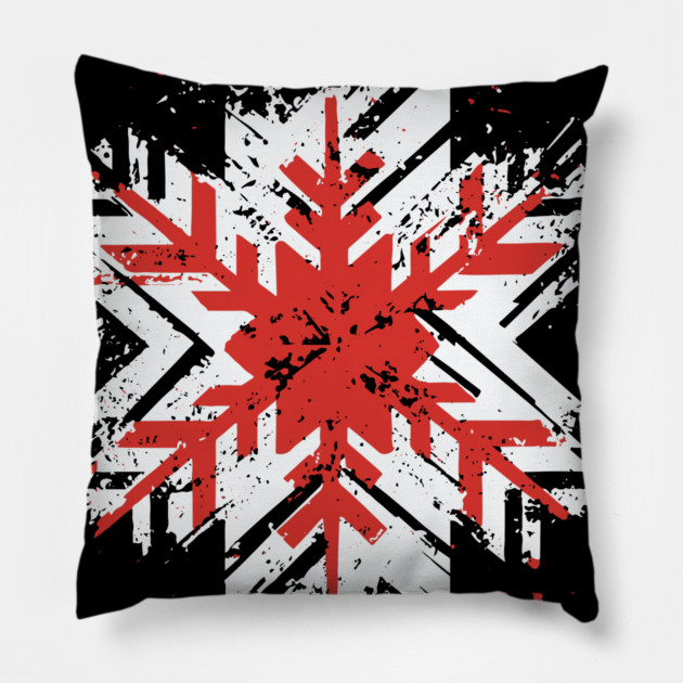 Winter Rune - Viking Symbol Rustic Style Pillow by TuncGK