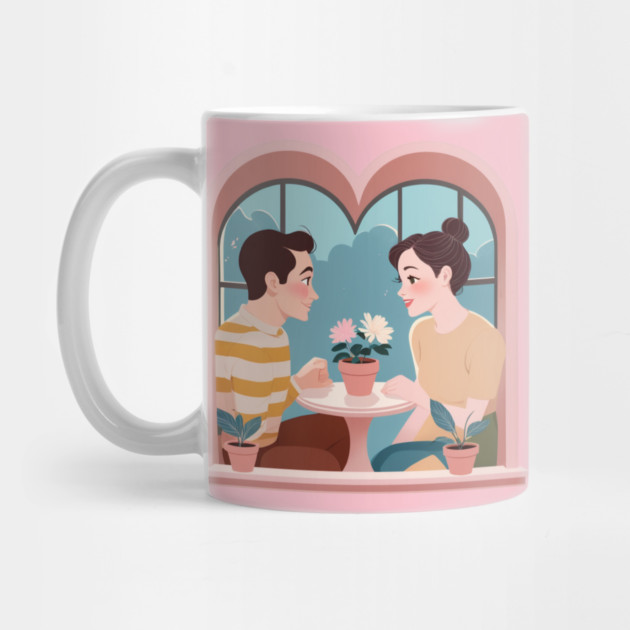 Whimsical Heart Window Illustration by Urbanprint