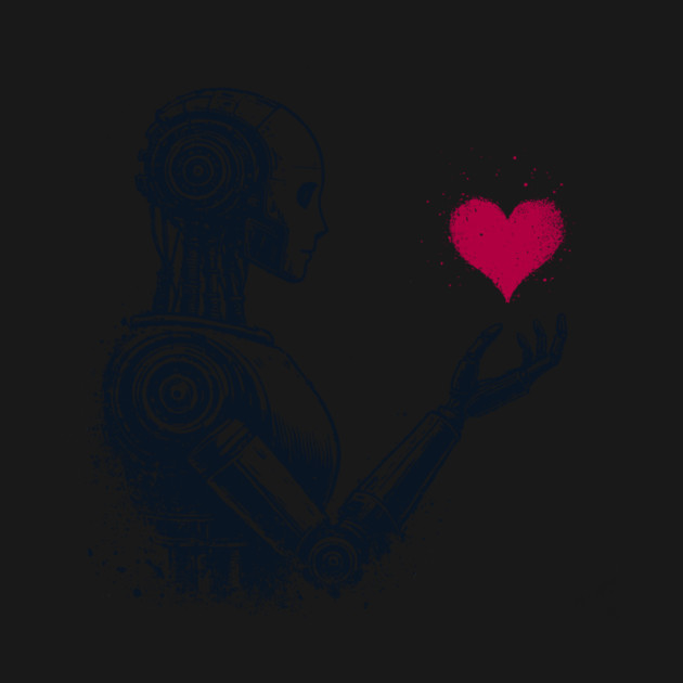A Robot and heart by CreativeSage