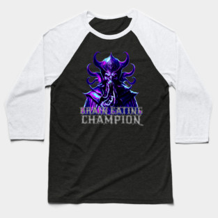 Brain Eating Champion Baseball T-Shirt