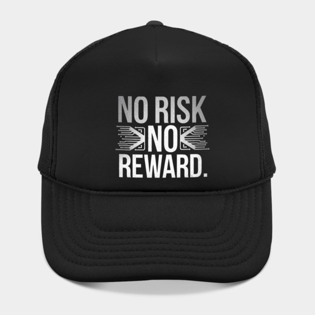 Motivational Financial Saying, No Risk No Rewar by logiamerch