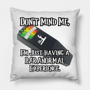 Don't Mind Me, I'm Just Having a PARANORMAL Experience. Pillow
