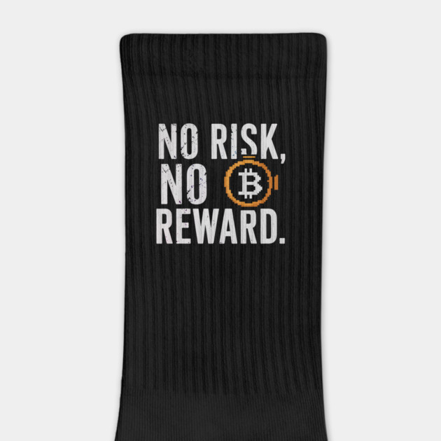 Motivational Financial Saying, No Risk No Reward by logiamerch