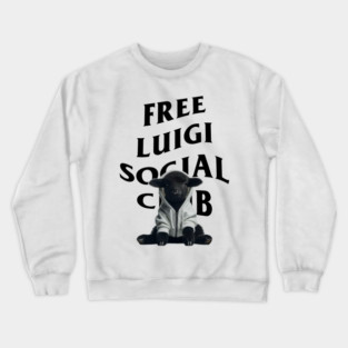 Free Luigi Social Club Crewneck Sweatshirt
