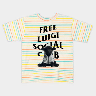 Free Luigi Social Club Kids T-Shirt
