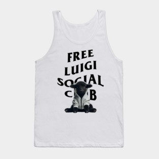 Free Luigi Social Club Tank Top