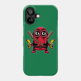 Minionpool Parody Fusion Art Style //// MinionDeadpool Funny Kawaii tshirt! Phone Case