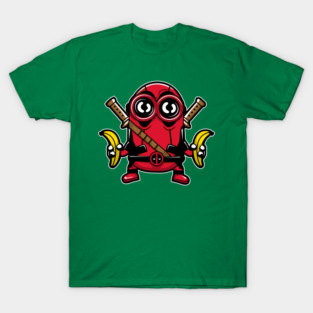 Minionpool Parody Fusion Art Style //// MinionDeadpool Funny Kawaii tshirt! T-Shirt