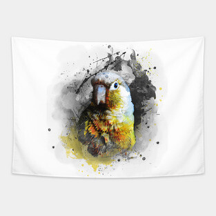 bird parrot art #bird #parrot Tapestry