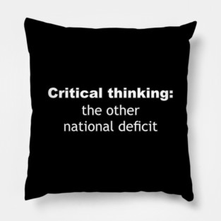 Critical thinking Pillow
