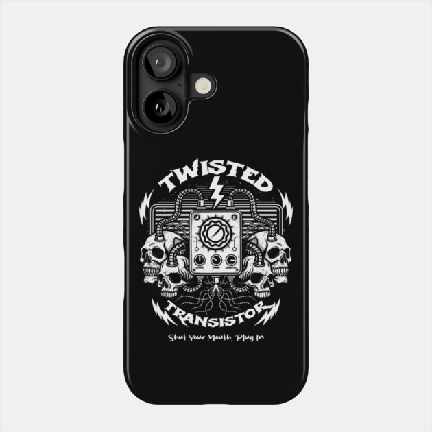 TWISTED TRANSISTOR Phone Case by artslaves