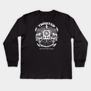 TWISTED TRANSISTOR Kids Long Sleeve T-Shirt