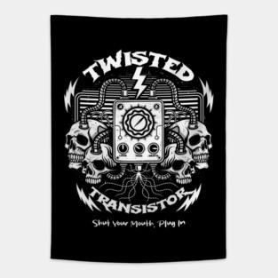 TWISTED TRANSISTOR Tapestry