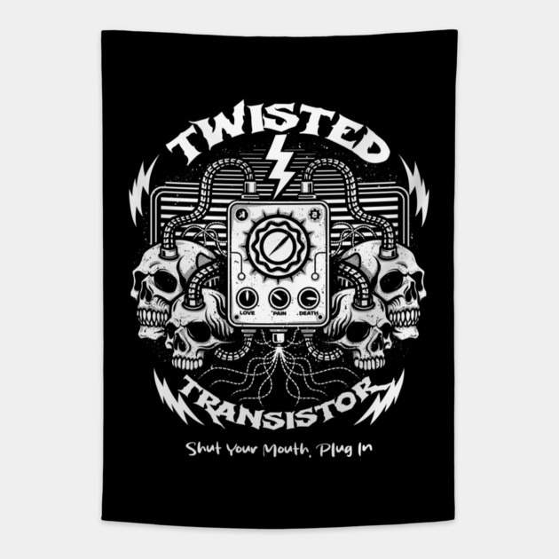 TWISTED TRANSISTOR Tapestry by artslaves