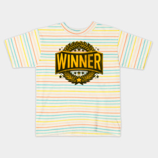 Winner (Gold) Kids T-Shirt