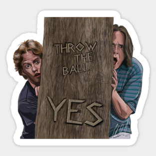 Wet Hot American Summer: Throw the Ball Sticker