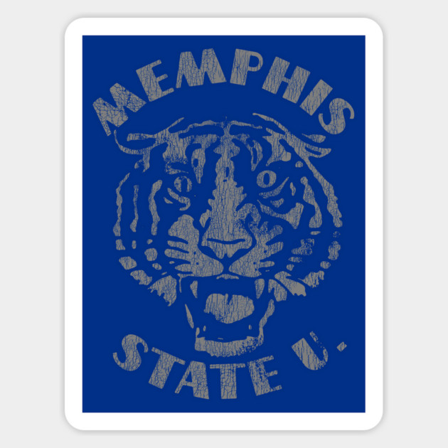 Memphis State U. Sticker by rt-shirts