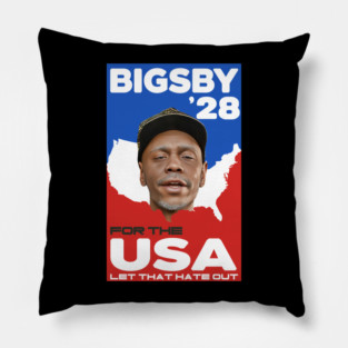 CLAYTON BIGSBY For the USA 2028 Pillow