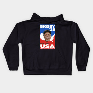 CLAYTON BIGSBY For the USA 2028 Kids Hoodie