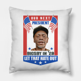 Clayton Bigsby Our Next President 2028 Pillow