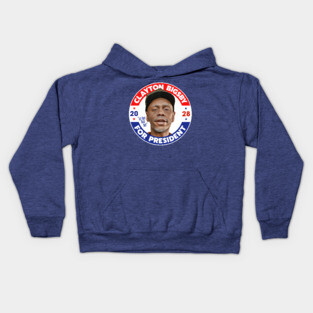 Clayton Bigsby For President 2028 Kids Hoodie