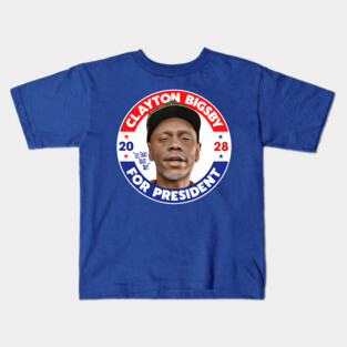 Clayton Bigsby For President 2028 Kids T-Shirt