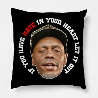 Clayton Bigsby 'Hate In Your Heart' Pillow