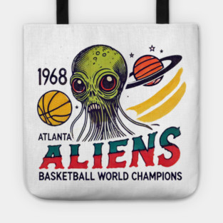 1968 Atlanta aliens basketball Tote