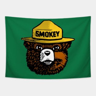 SMOKEY THE BEAR Tapestry